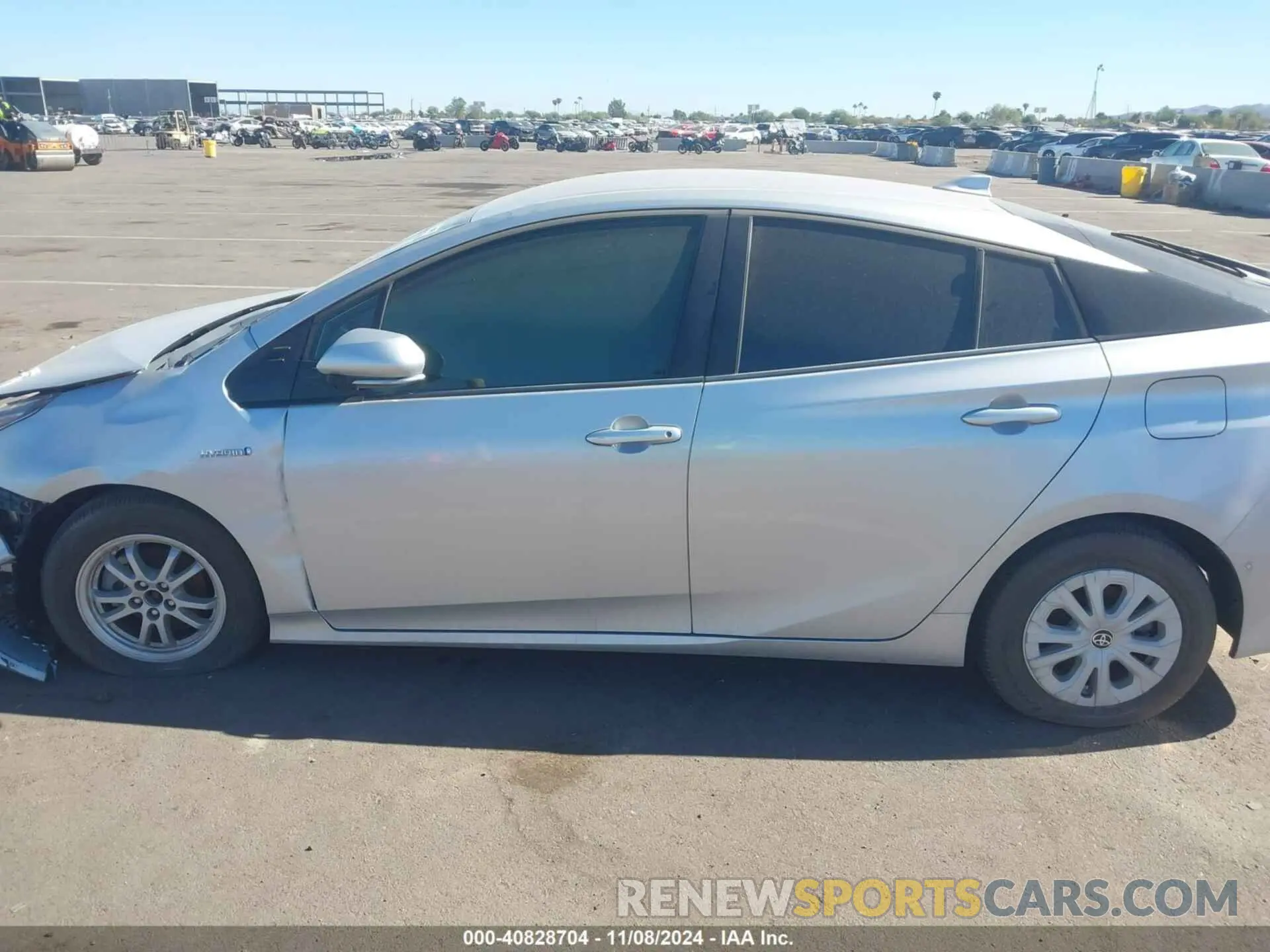 14 Photograph of a damaged car JTDKARFU3K3090363 TOYOTA PRIUS 2019