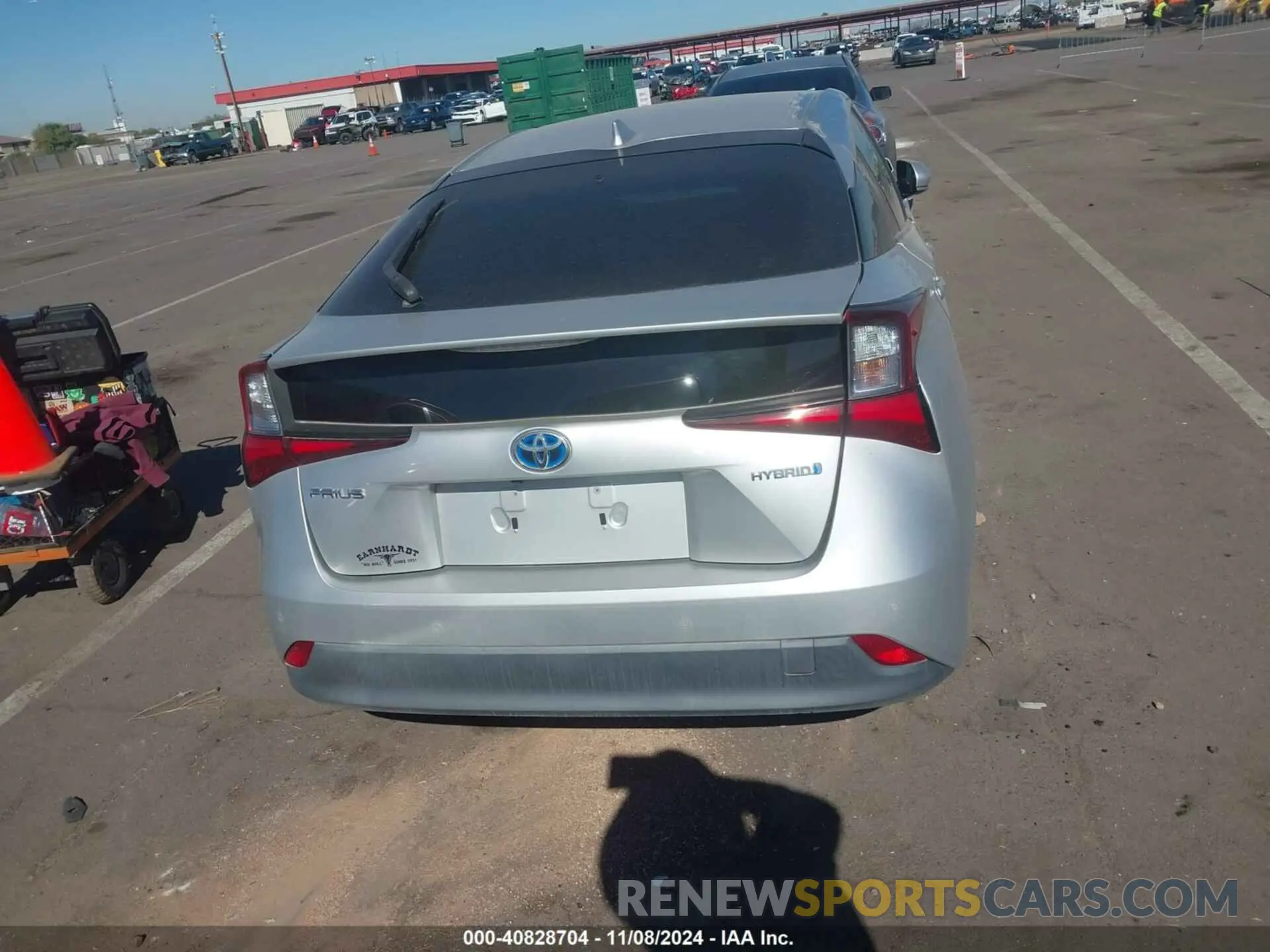 16 Photograph of a damaged car JTDKARFU3K3090363 TOYOTA PRIUS 2019