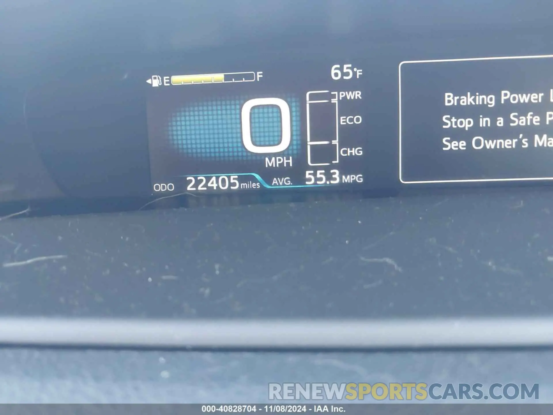 7 Photograph of a damaged car JTDKARFU3K3090363 TOYOTA PRIUS 2019