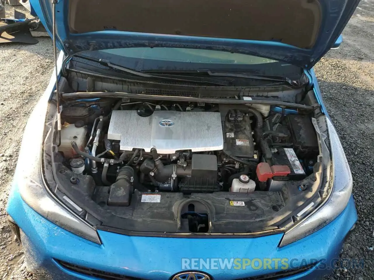 12 Photograph of a damaged car JTDKARFU3K3091335 TOYOTA PRIUS 2019