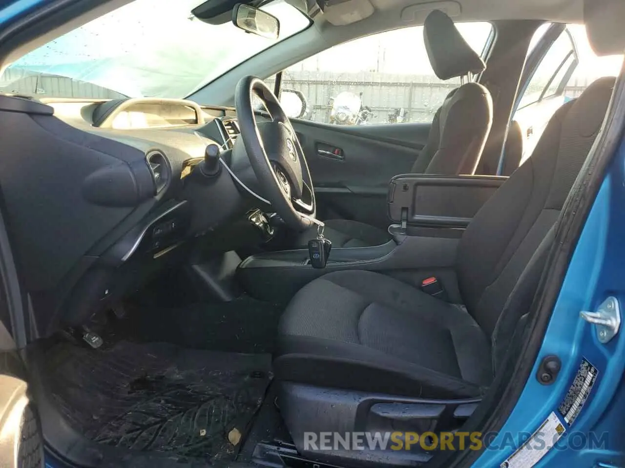 7 Photograph of a damaged car JTDKARFU3K3091335 TOYOTA PRIUS 2019