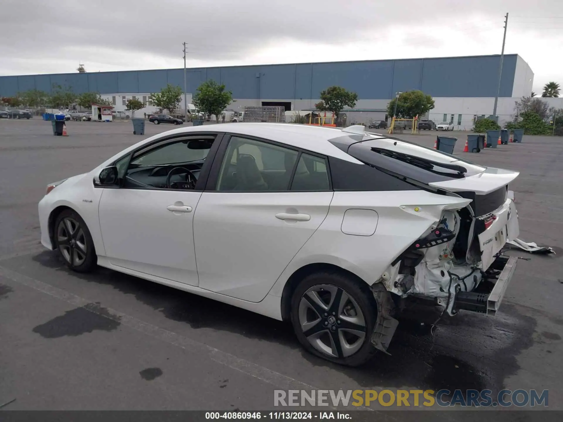 3 Photograph of a damaged car JTDKARFU3K3092081 TOYOTA PRIUS 2019