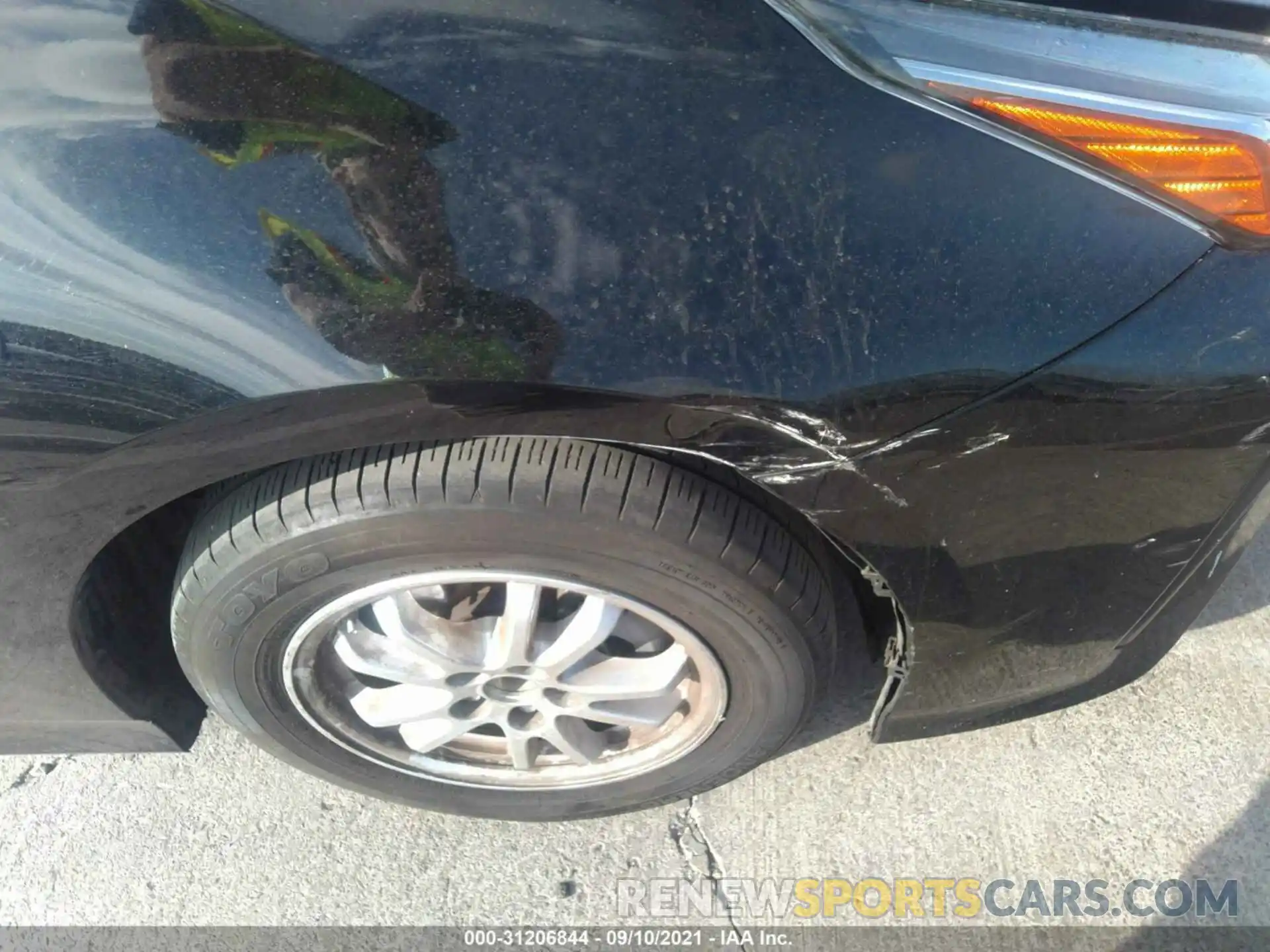 6 Photograph of a damaged car JTDKARFU3K3092677 TOYOTA PRIUS 2019