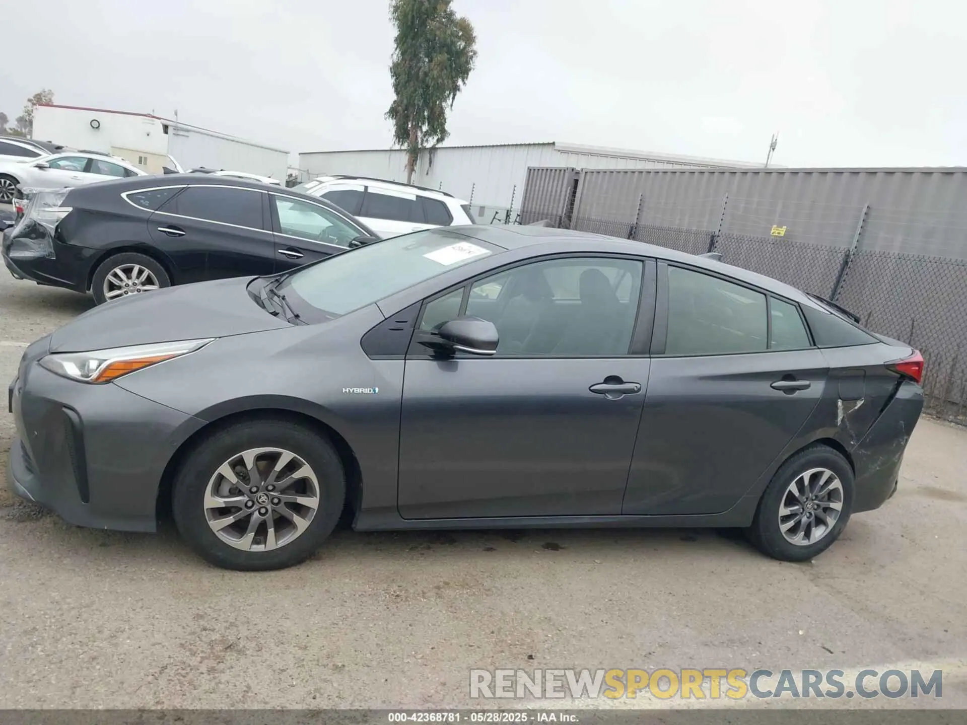14 Photograph of a damaged car JTDKARFU3K3093621 TOYOTA PRIUS 2019