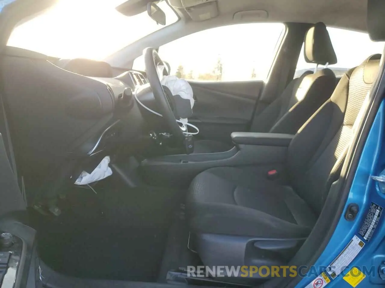 7 Photograph of a damaged car JTDKARFU3K3096759 TOYOTA PRIUS 2019