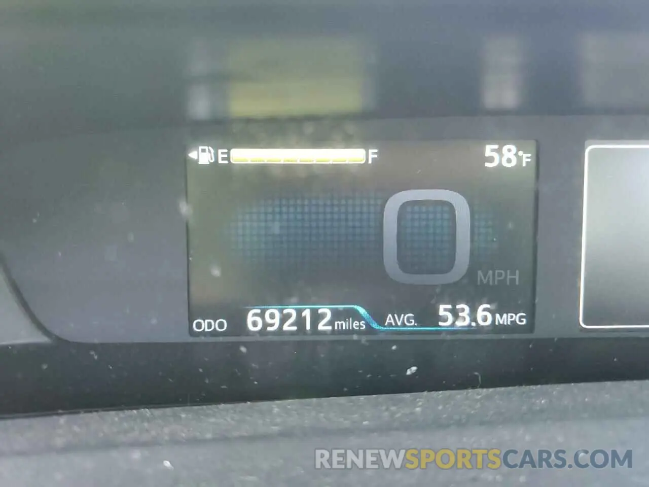 9 Photograph of a damaged car JTDKARFU3K3096759 TOYOTA PRIUS 2019
