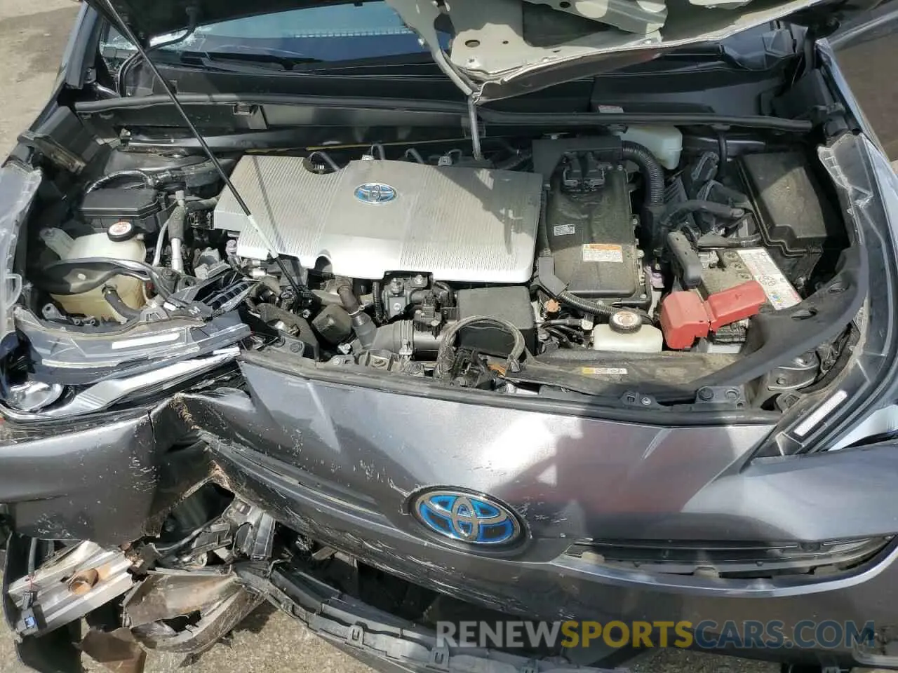 11 Photograph of a damaged car JTDKARFU3K3097846 TOYOTA PRIUS 2019