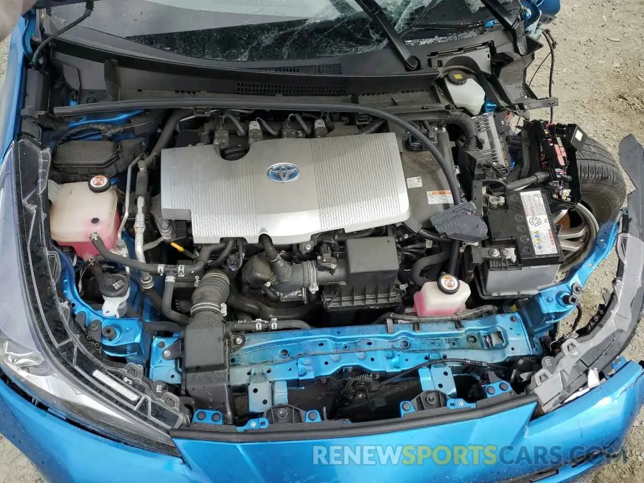12 Photograph of a damaged car JTDKARFU3K3099712 TOYOTA PRIUS 2019
