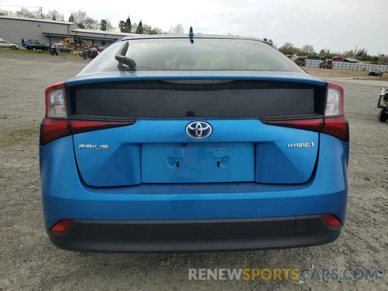 6 Photograph of a damaged car JTDKARFU3K3099712 TOYOTA PRIUS 2019
