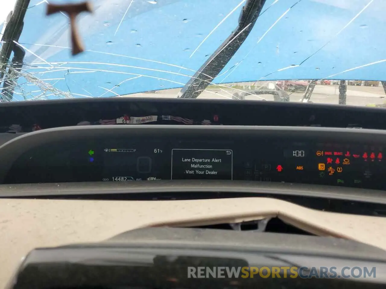 9 Photograph of a damaged car JTDKARFU3K3099712 TOYOTA PRIUS 2019
