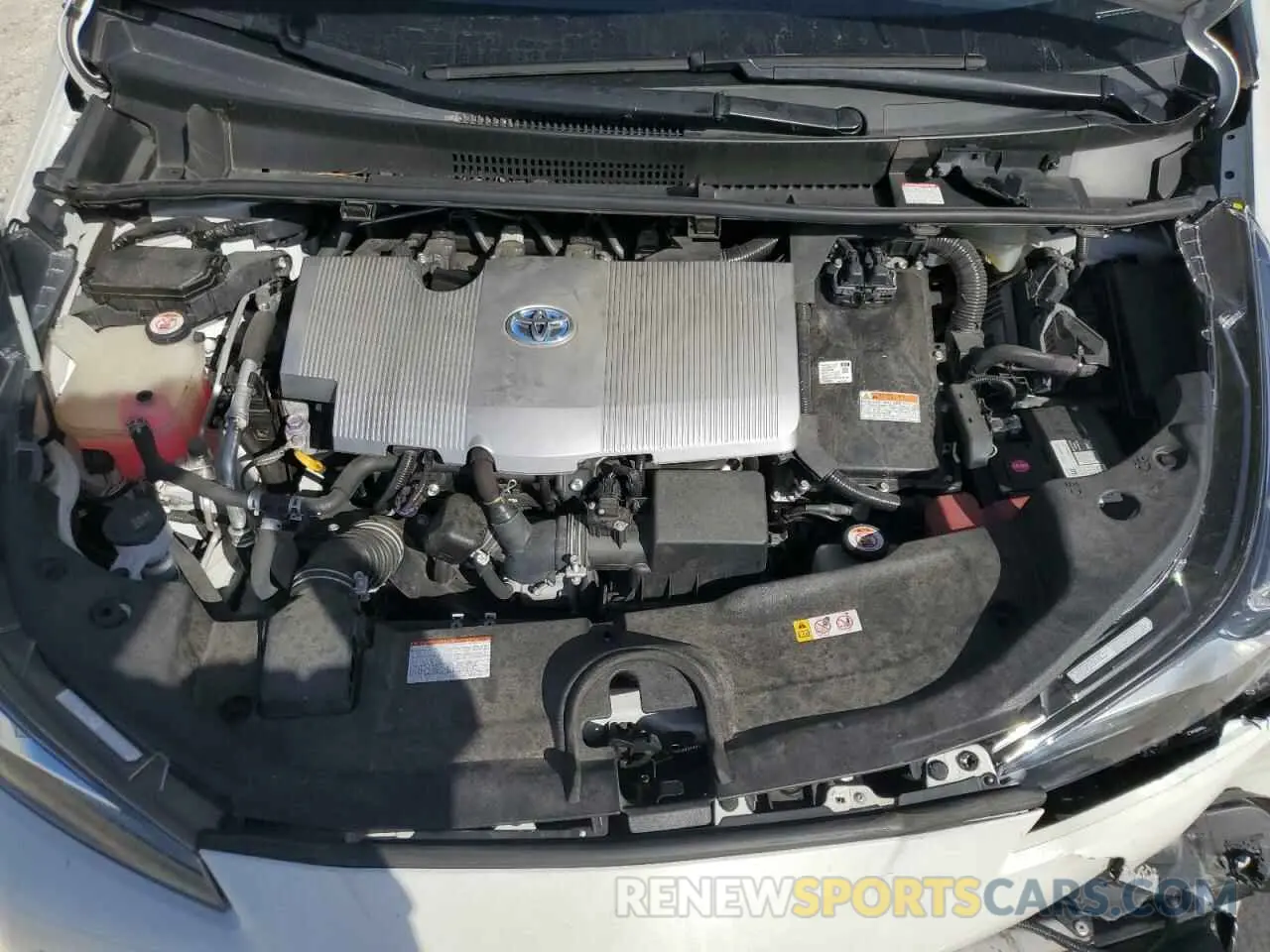 11 Photograph of a damaged car JTDKARFU3K3100227 TOYOTA PRIUS 2019