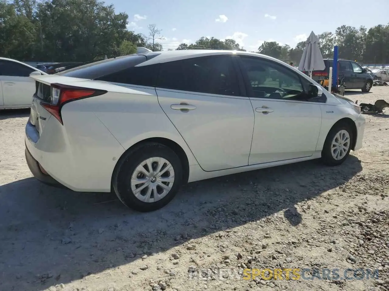 3 Photograph of a damaged car JTDKARFU3K3100227 TOYOTA PRIUS 2019