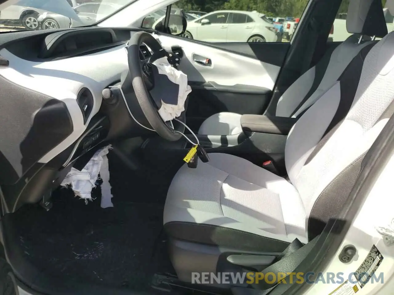 7 Photograph of a damaged car JTDKARFU3K3100227 TOYOTA PRIUS 2019