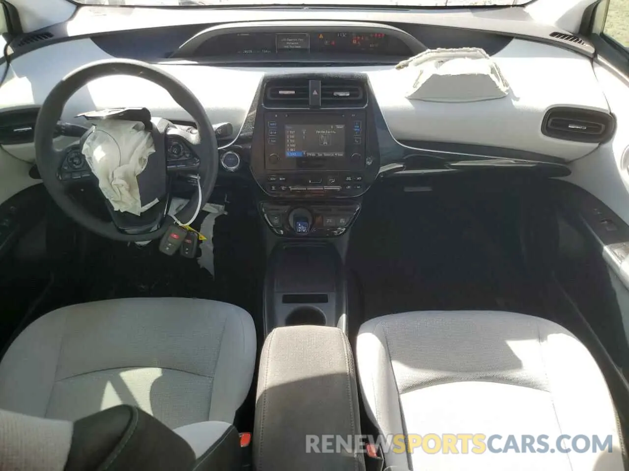 8 Photograph of a damaged car JTDKARFU3K3100227 TOYOTA PRIUS 2019
