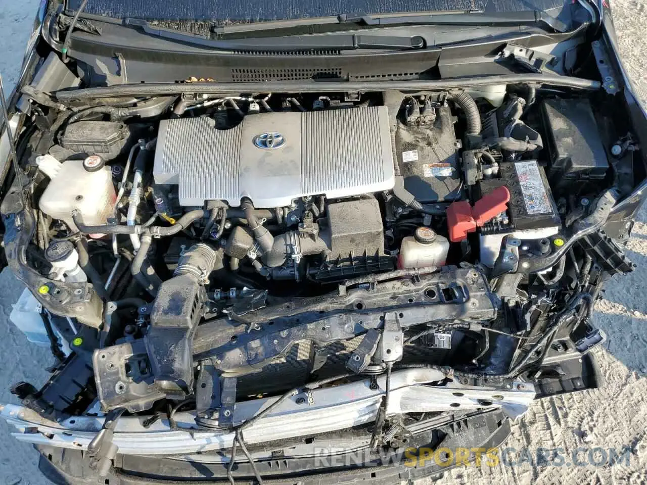 11 Photograph of a damaged car JTDKARFU4K3071417 TOYOTA PRIUS 2019