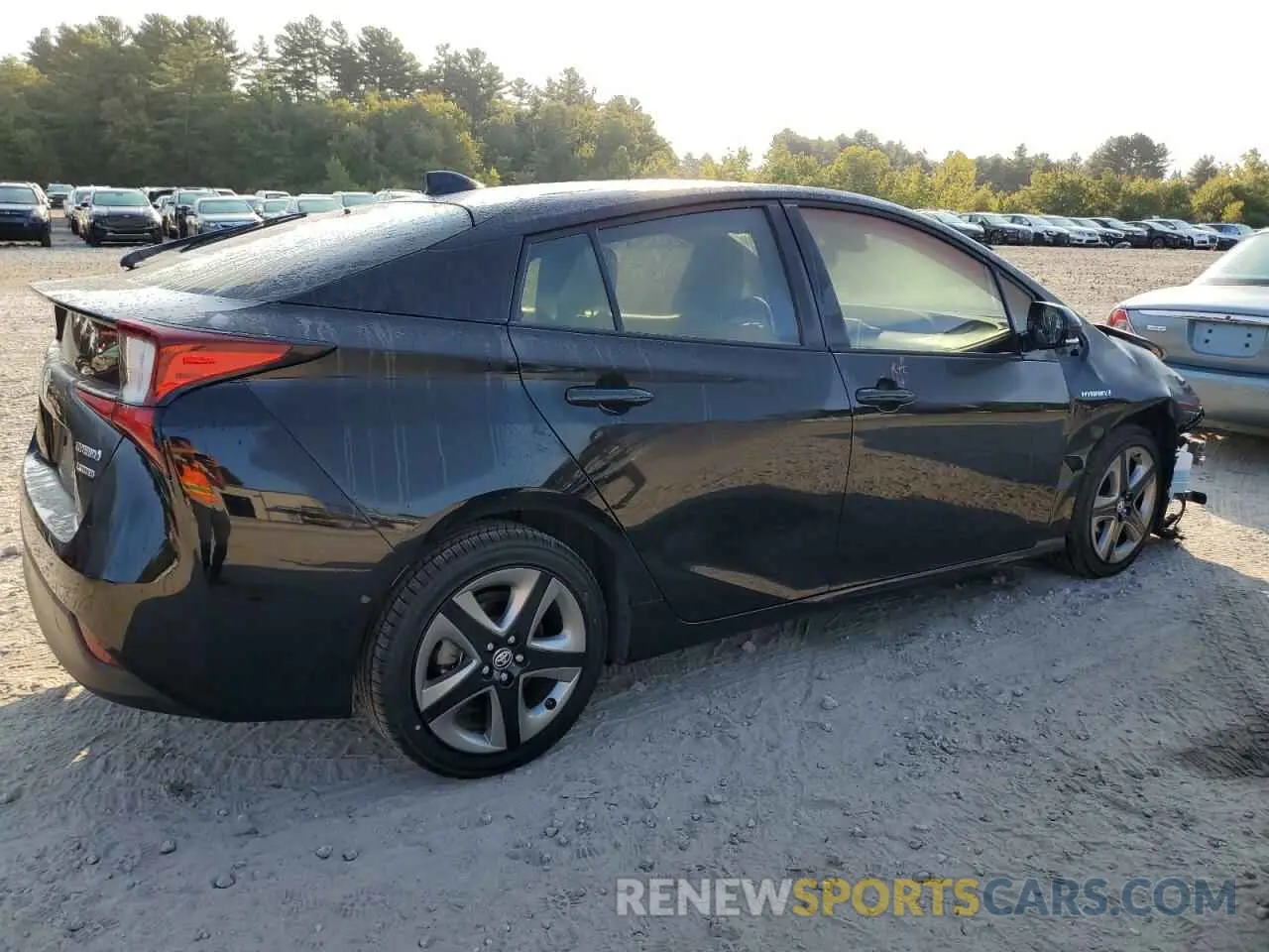 3 Photograph of a damaged car JTDKARFU4K3071417 TOYOTA PRIUS 2019