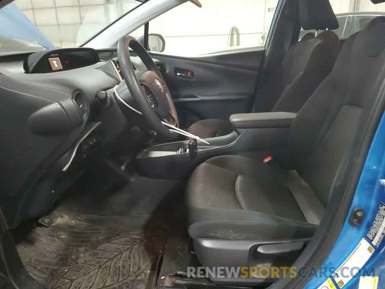 7 Photograph of a damaged car JTDKARFU4K3076374 TOYOTA PRIUS 2019