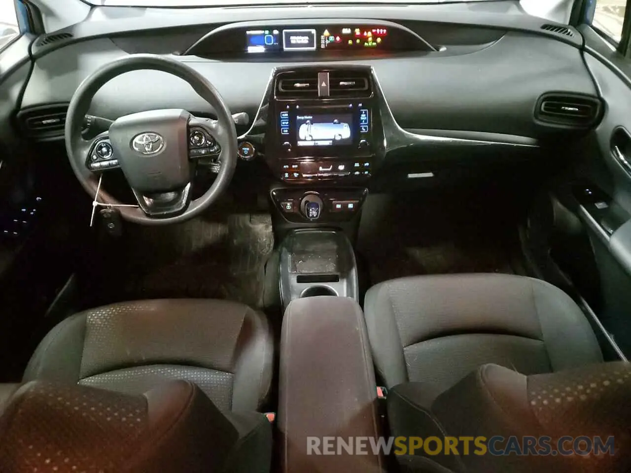 8 Photograph of a damaged car JTDKARFU4K3076374 TOYOTA PRIUS 2019