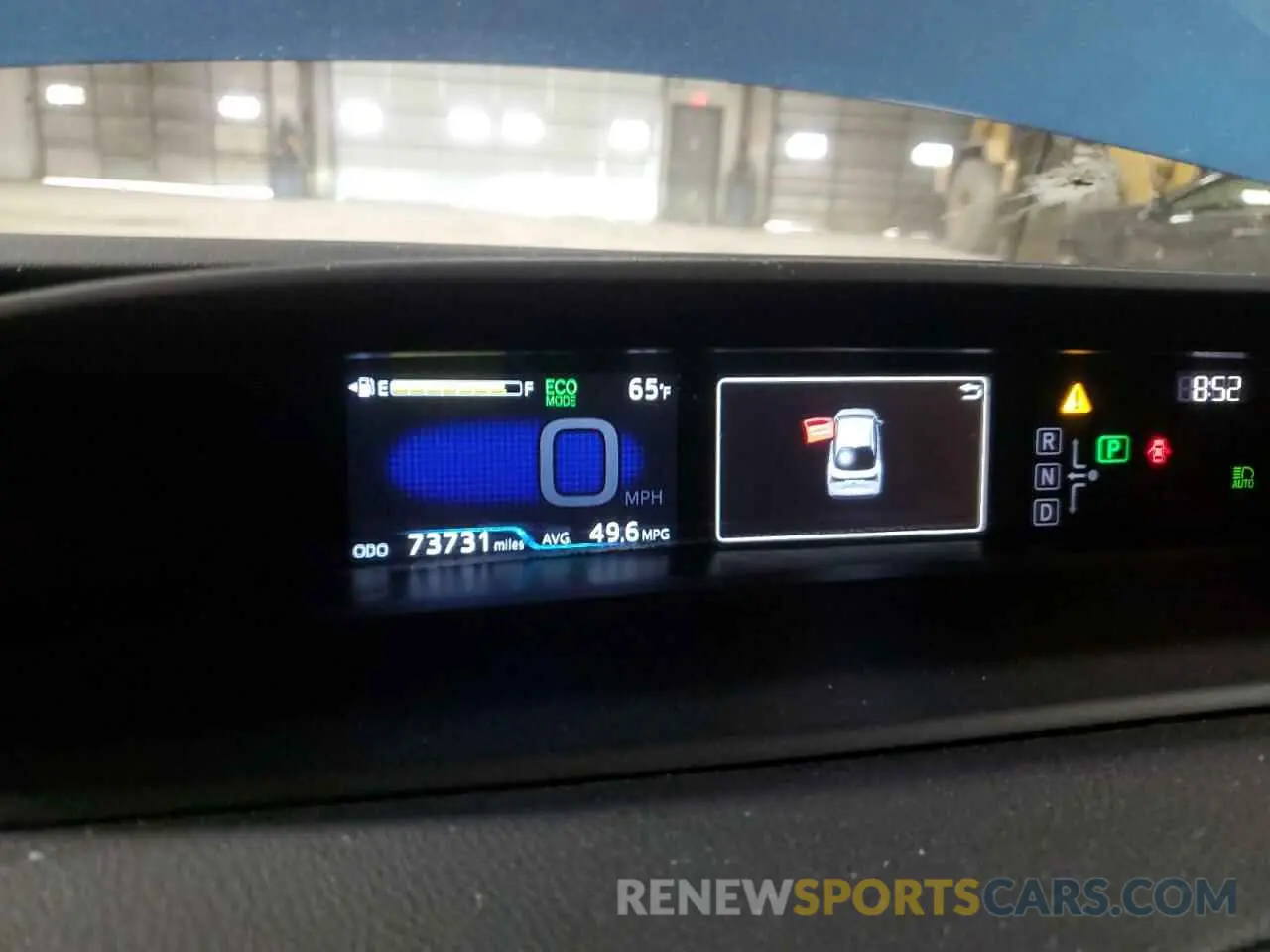 9 Photograph of a damaged car JTDKARFU4K3076374 TOYOTA PRIUS 2019
