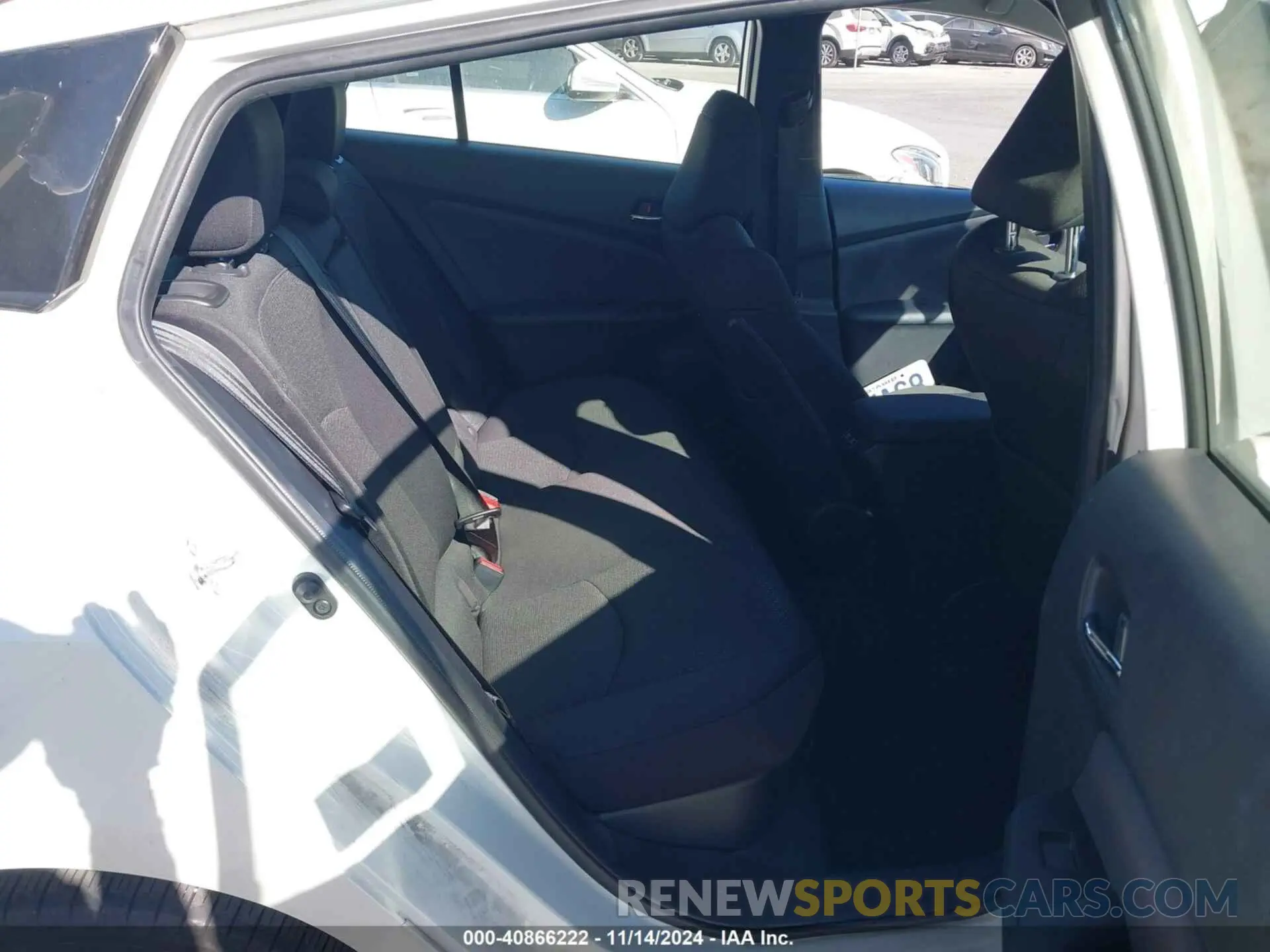 8 Photograph of a damaged car JTDKARFU4K3078397 TOYOTA PRIUS 2019