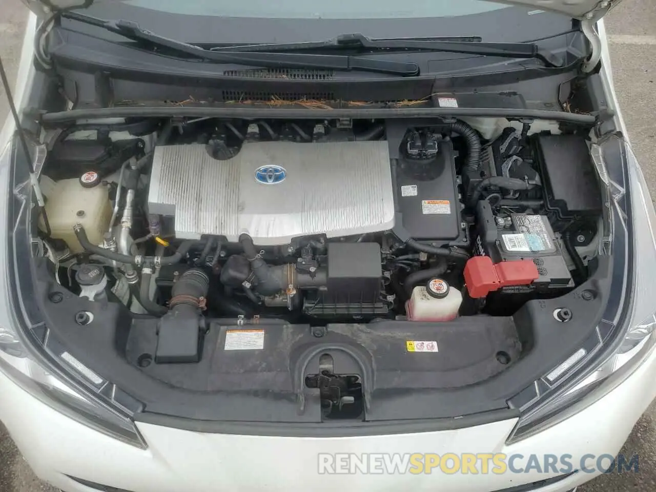 11 Photograph of a damaged car JTDKARFU4K3091067 TOYOTA PRIUS 2019