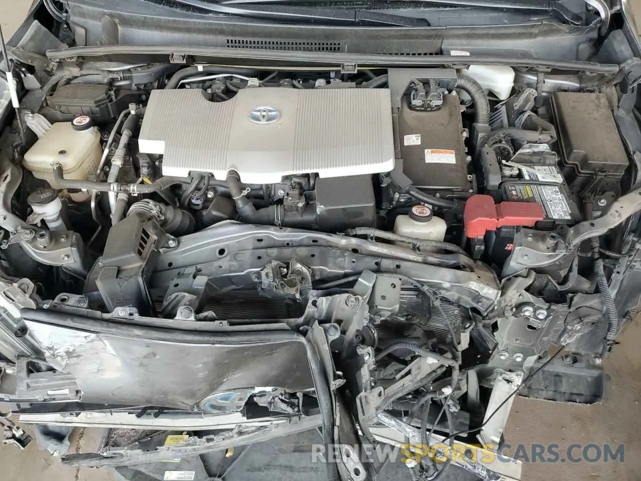 11 Photograph of a damaged car JTDKARFU4K3091070 TOYOTA PRIUS 2019