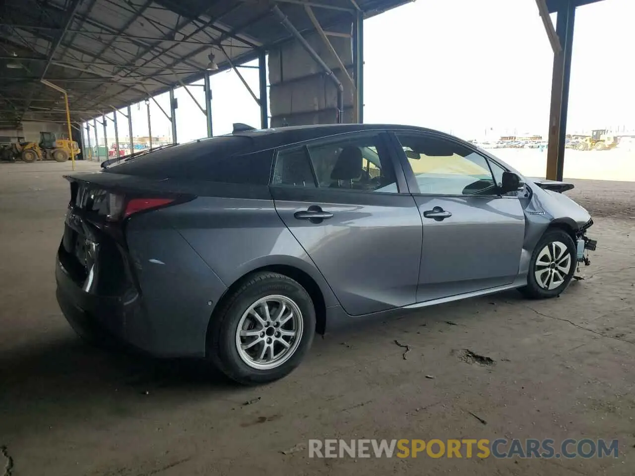 3 Photograph of a damaged car JTDKARFU4K3091070 TOYOTA PRIUS 2019