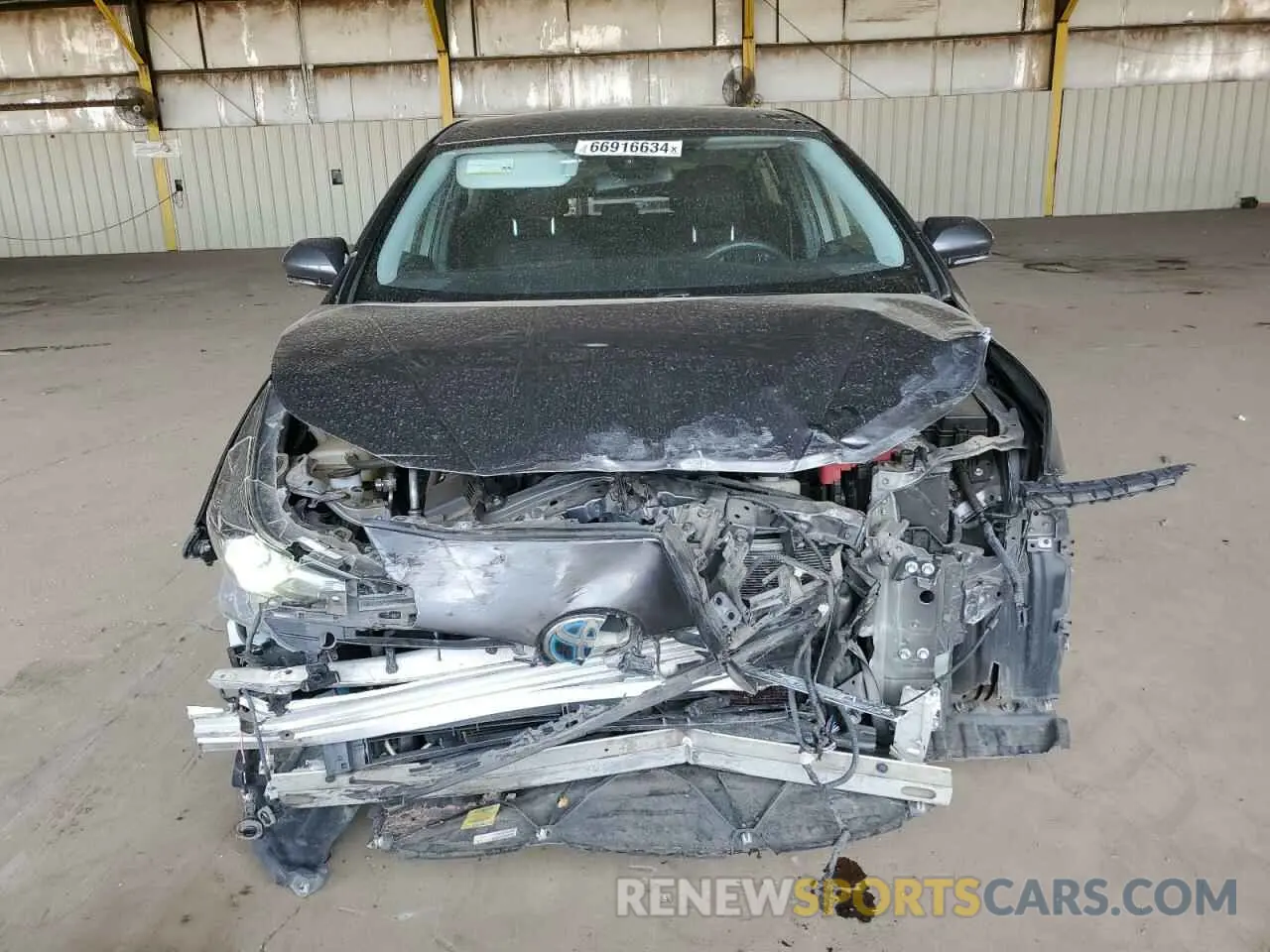 5 Photograph of a damaged car JTDKARFU4K3091070 TOYOTA PRIUS 2019