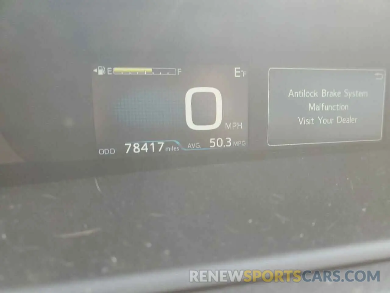 9 Photograph of a damaged car JTDKARFU4K3091070 TOYOTA PRIUS 2019