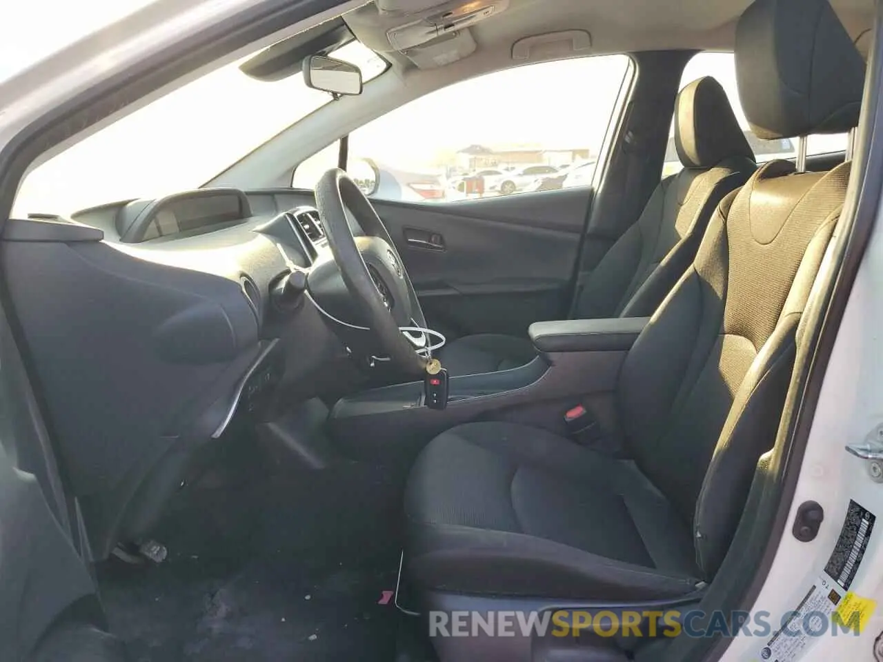 7 Photograph of a damaged car JTDKARFU4K3097029 TOYOTA PRIUS 2019