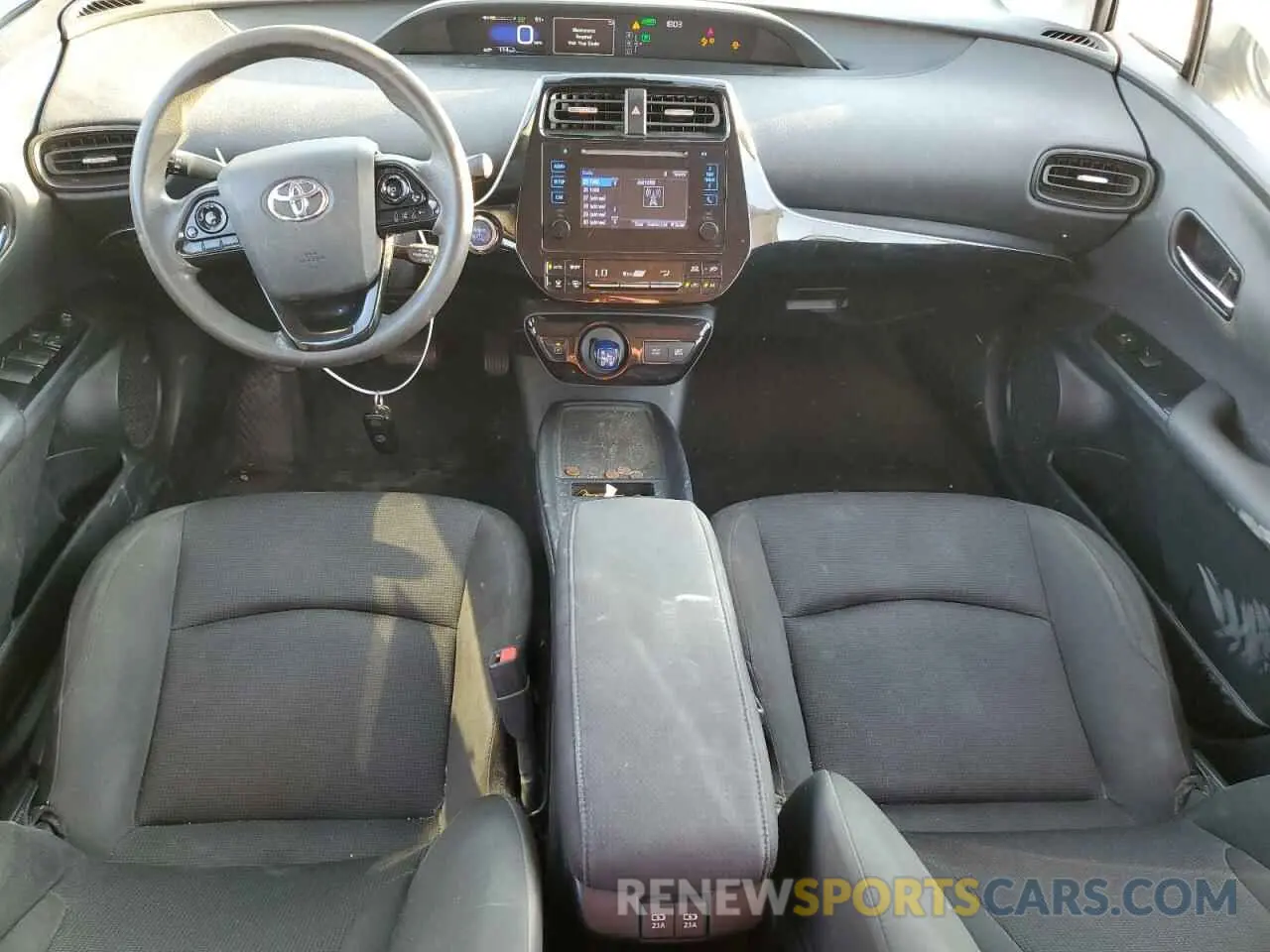 8 Photograph of a damaged car JTDKARFU4K3097029 TOYOTA PRIUS 2019