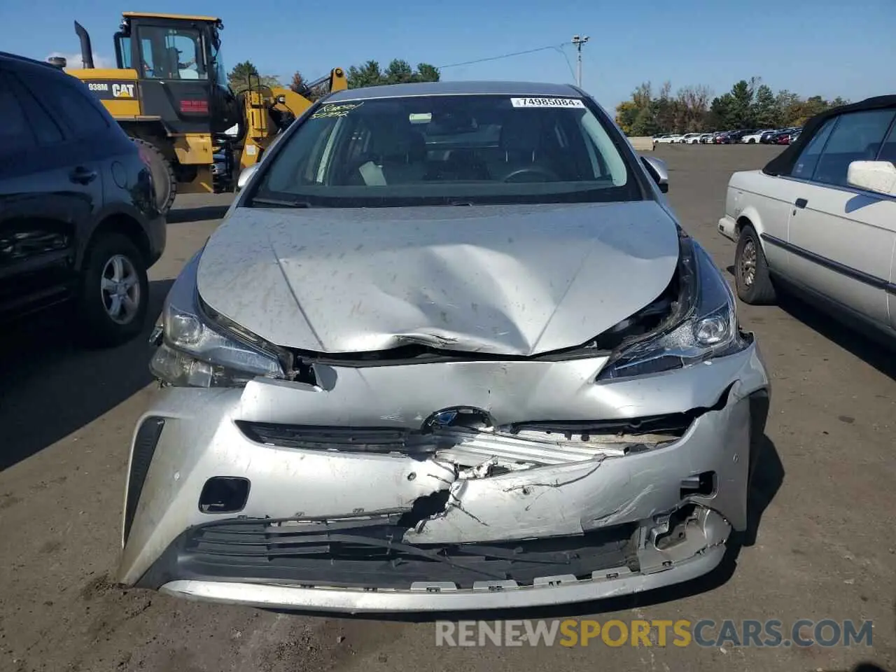 5 Photograph of a damaged car JTDKARFU4K3099735 TOYOTA PRIUS 2019