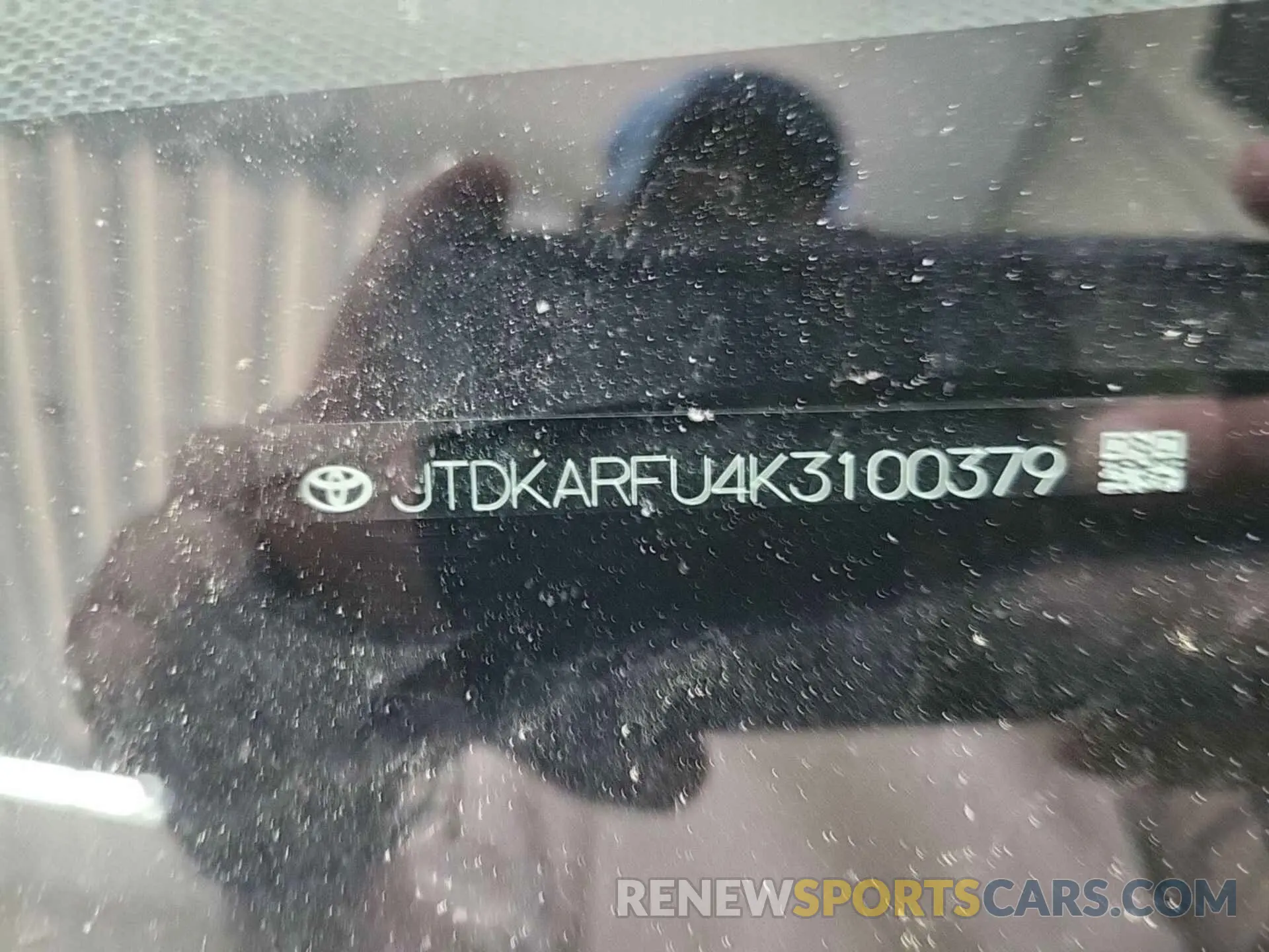 27 Photograph of a damaged car JTDKARFU4K3100379 TOYOTA PRIUS 2019