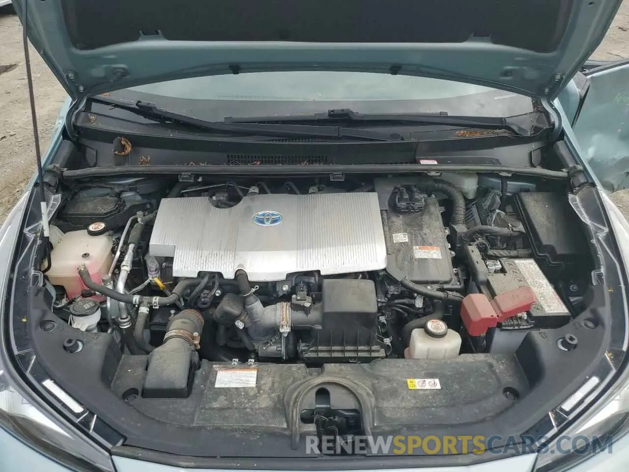 11 Photograph of a damaged car JTDKARFU4K3101256 TOYOTA PRIUS 2019