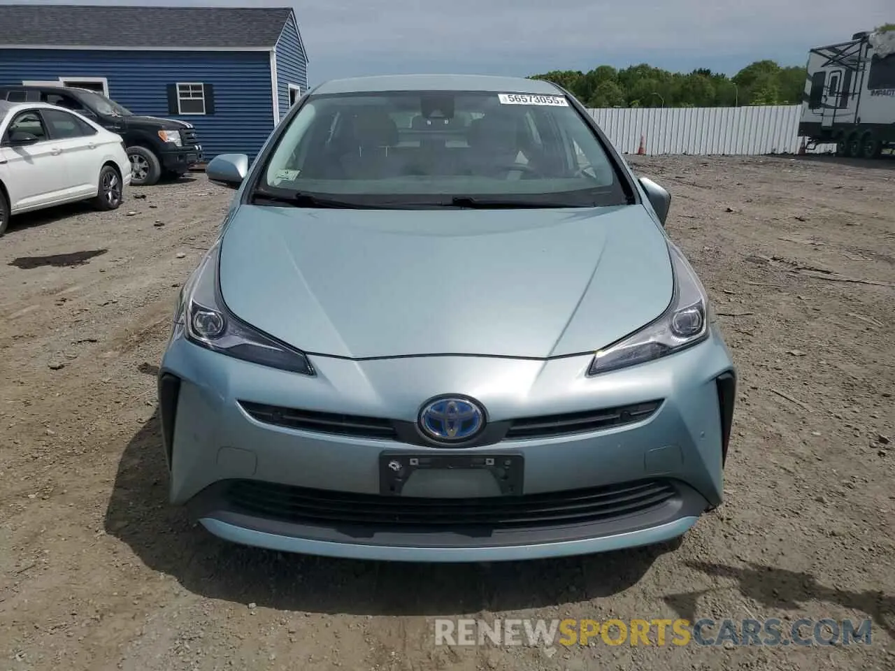 5 Photograph of a damaged car JTDKARFU4K3101256 TOYOTA PRIUS 2019
