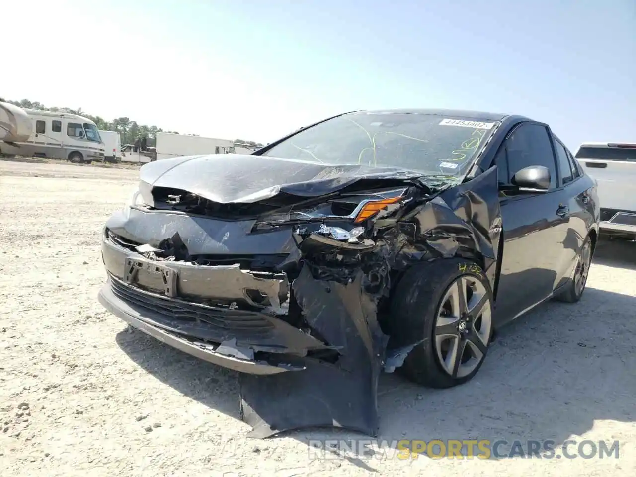 9 Photograph of a damaged car JTDKARFU5K3069188 TOYOTA PRIUS 2019