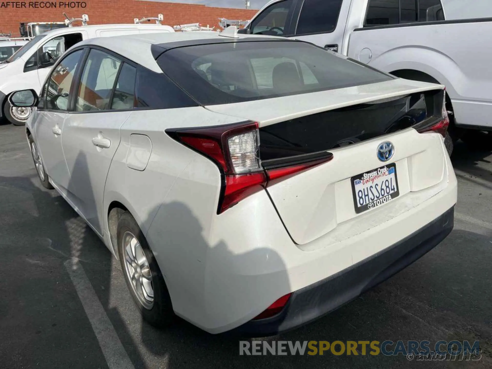 7 Photograph of a damaged car JTDKARFU5K3071104 TOYOTA PRIUS 2019