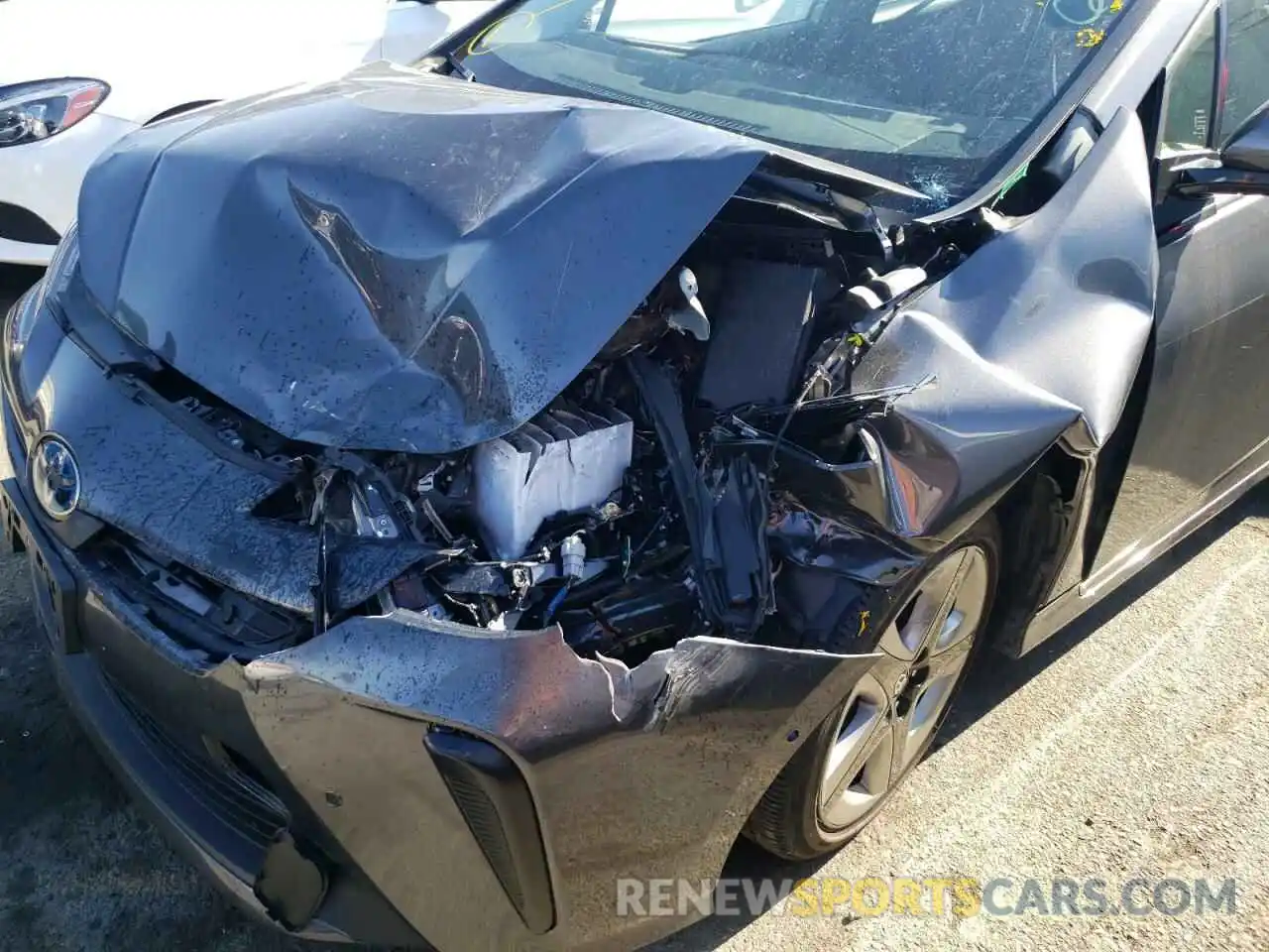 9 Photograph of a damaged car JTDKARFU5K3073578 TOYOTA PRIUS 2019