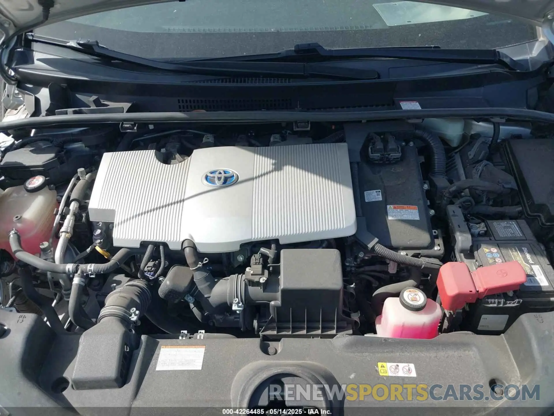 10 Photograph of a damaged car JTDKARFU5K3073984 TOYOTA PRIUS 2019