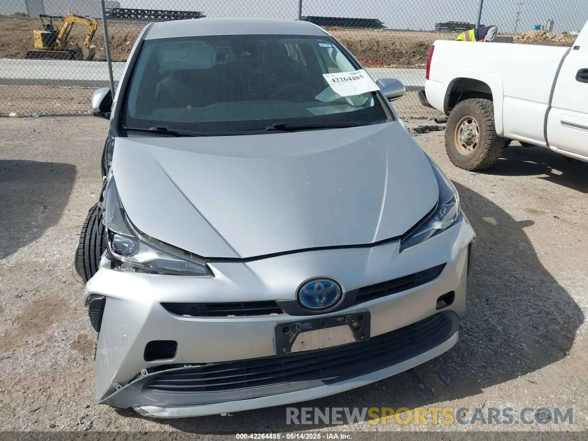 12 Photograph of a damaged car JTDKARFU5K3073984 TOYOTA PRIUS 2019