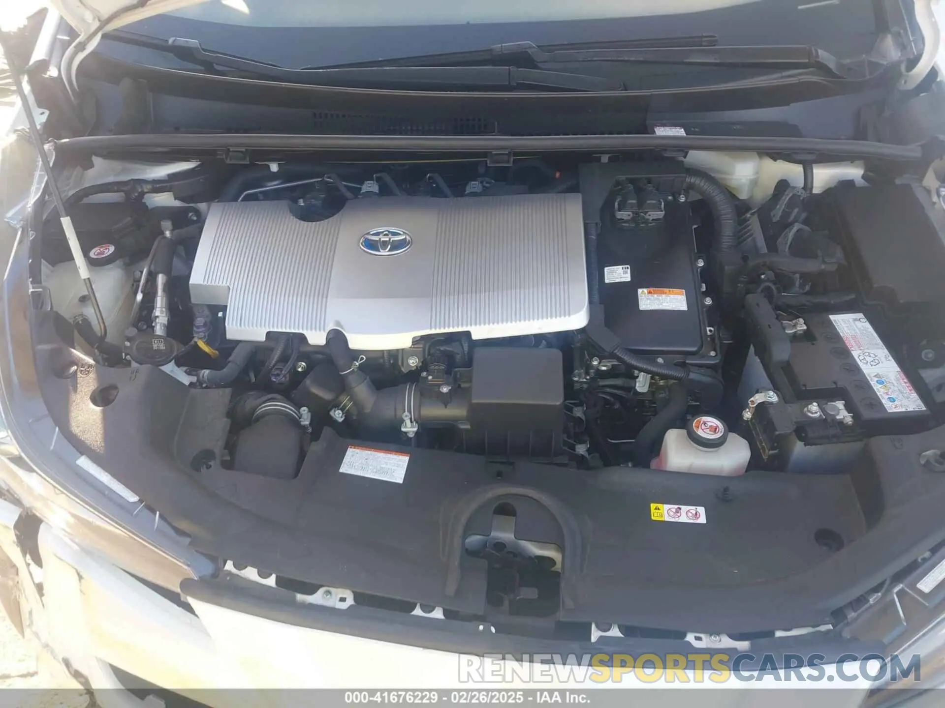 10 Photograph of a damaged car JTDKARFU5K3074181 TOYOTA PRIUS 2019