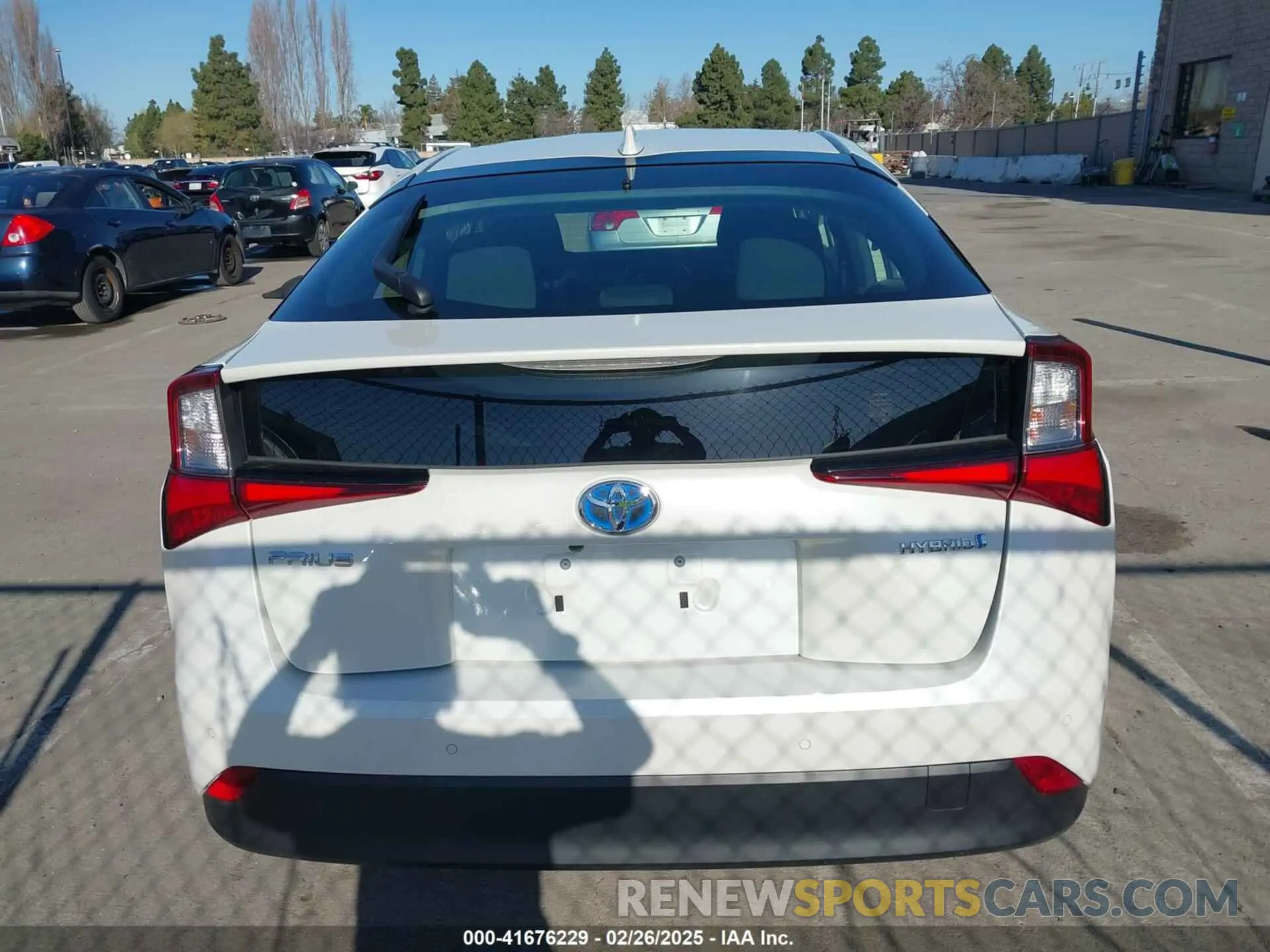 15 Photograph of a damaged car JTDKARFU5K3074181 TOYOTA PRIUS 2019