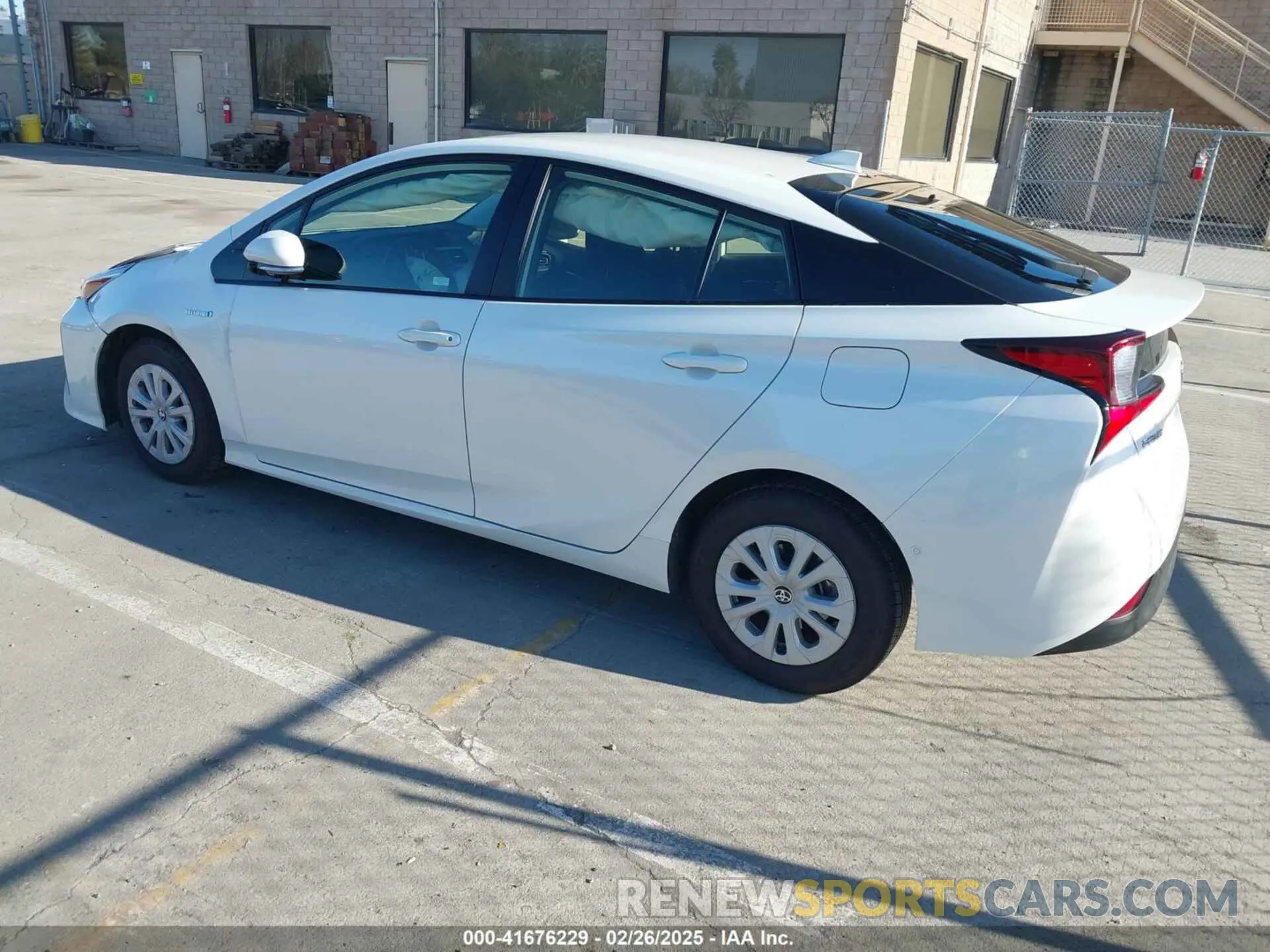 3 Photograph of a damaged car JTDKARFU5K3074181 TOYOTA PRIUS 2019