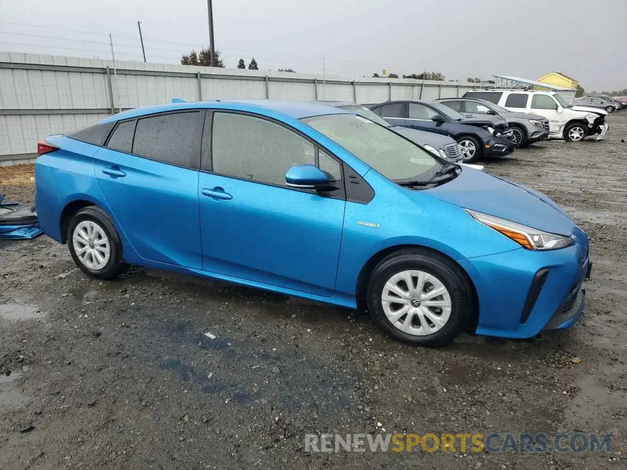 4 Photograph of a damaged car JTDKARFU5K3075198 TOYOTA PRIUS 2019