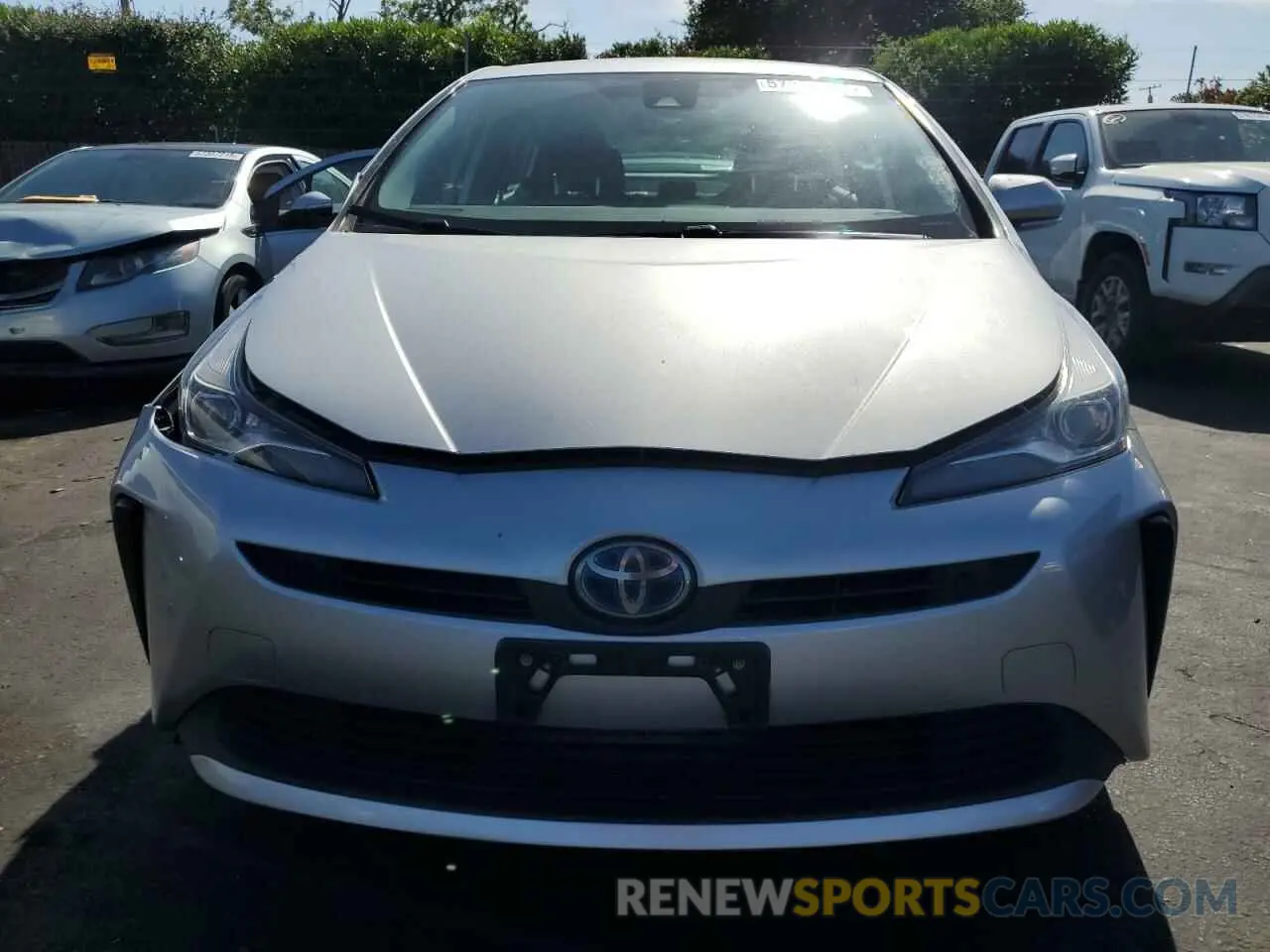 5 Photograph of a damaged car JTDKARFU5K3077176 TOYOTA PRIUS 2019