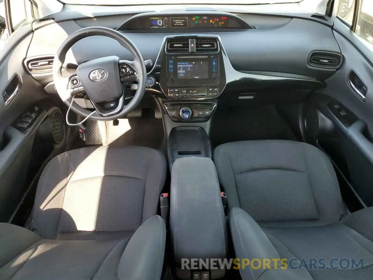 8 Photograph of a damaged car JTDKARFU5K3077176 TOYOTA PRIUS 2019