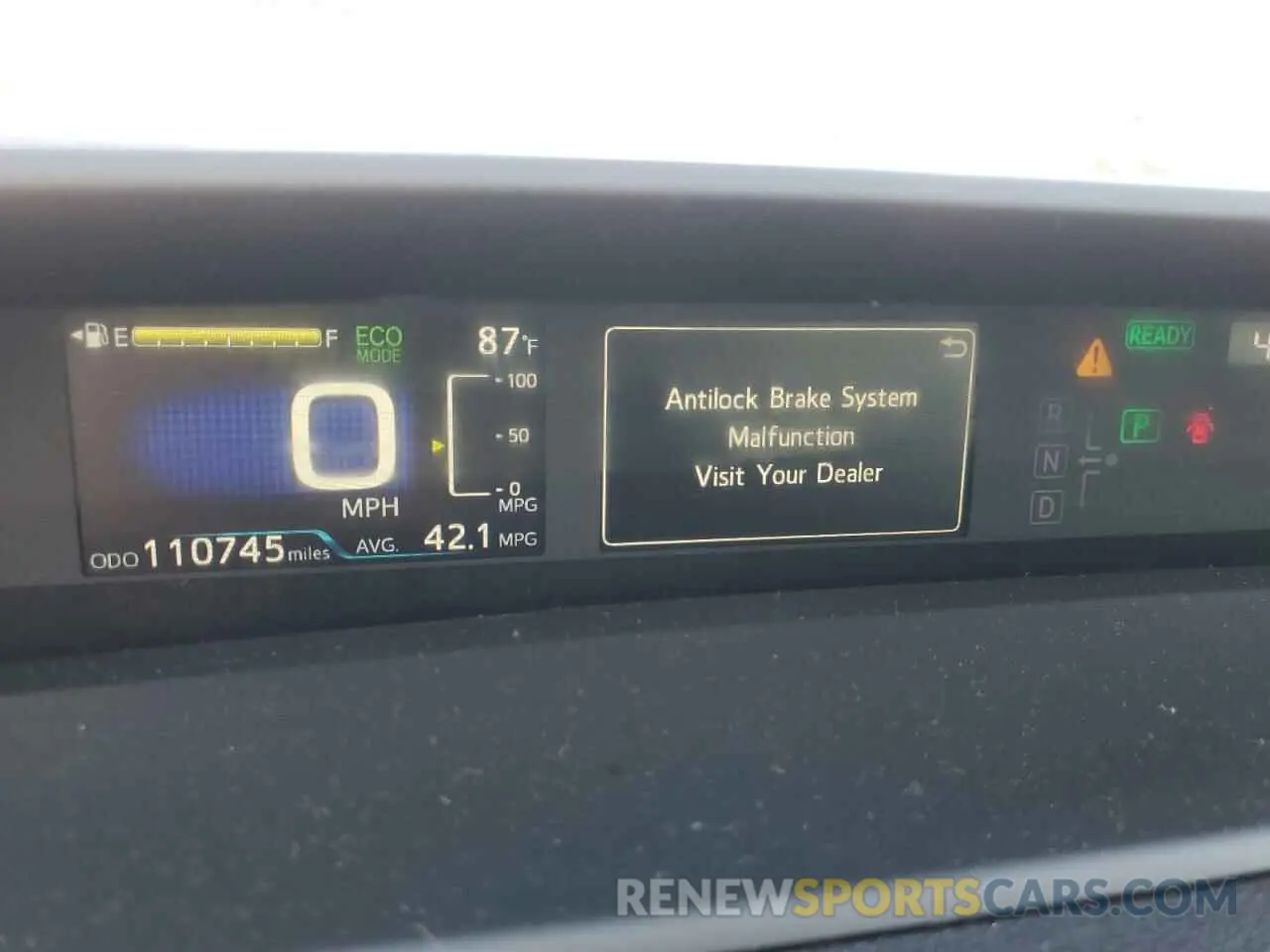 9 Photograph of a damaged car JTDKARFU5K3077176 TOYOTA PRIUS 2019