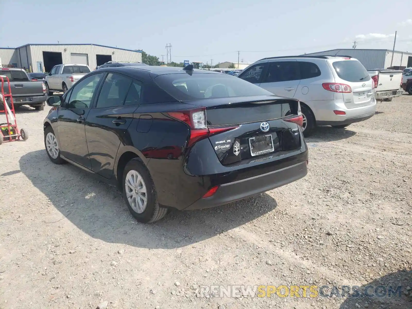 3 Photograph of a damaged car JTDKARFU5K3077520 TOYOTA PRIUS 2019