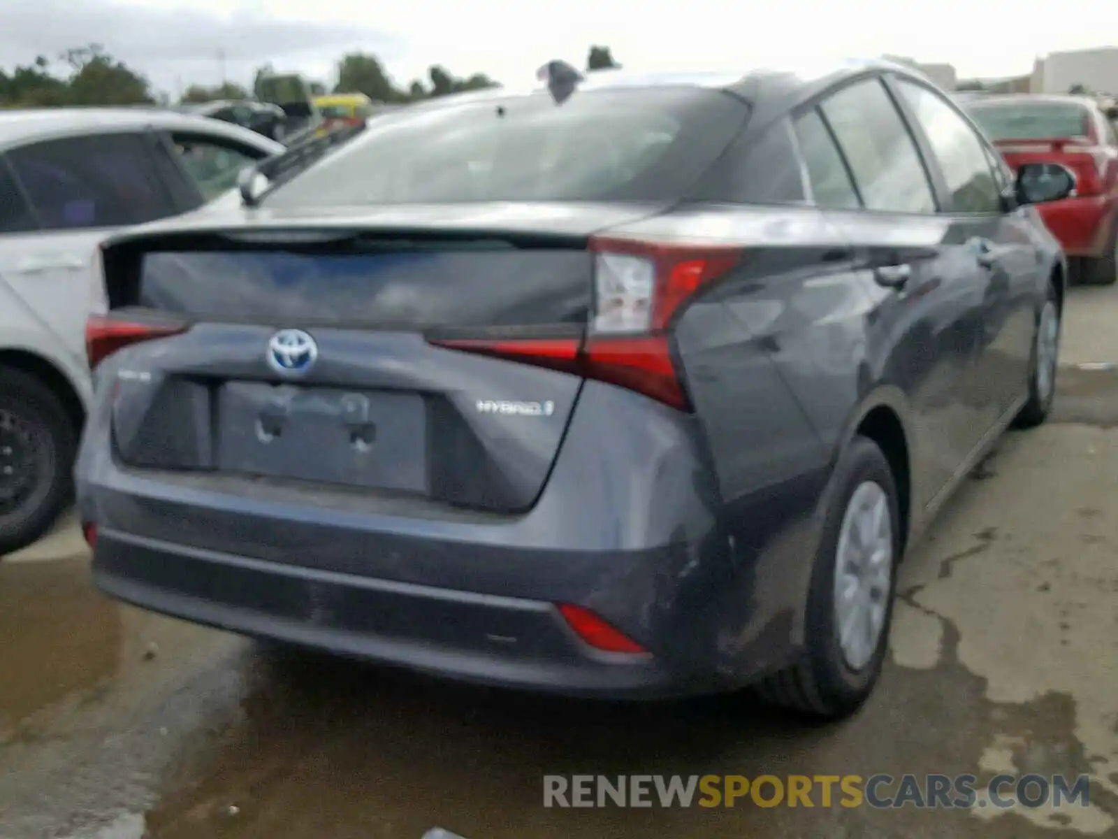 4 Photograph of a damaged car JTDKARFU5K3079039 TOYOTA PRIUS 2019