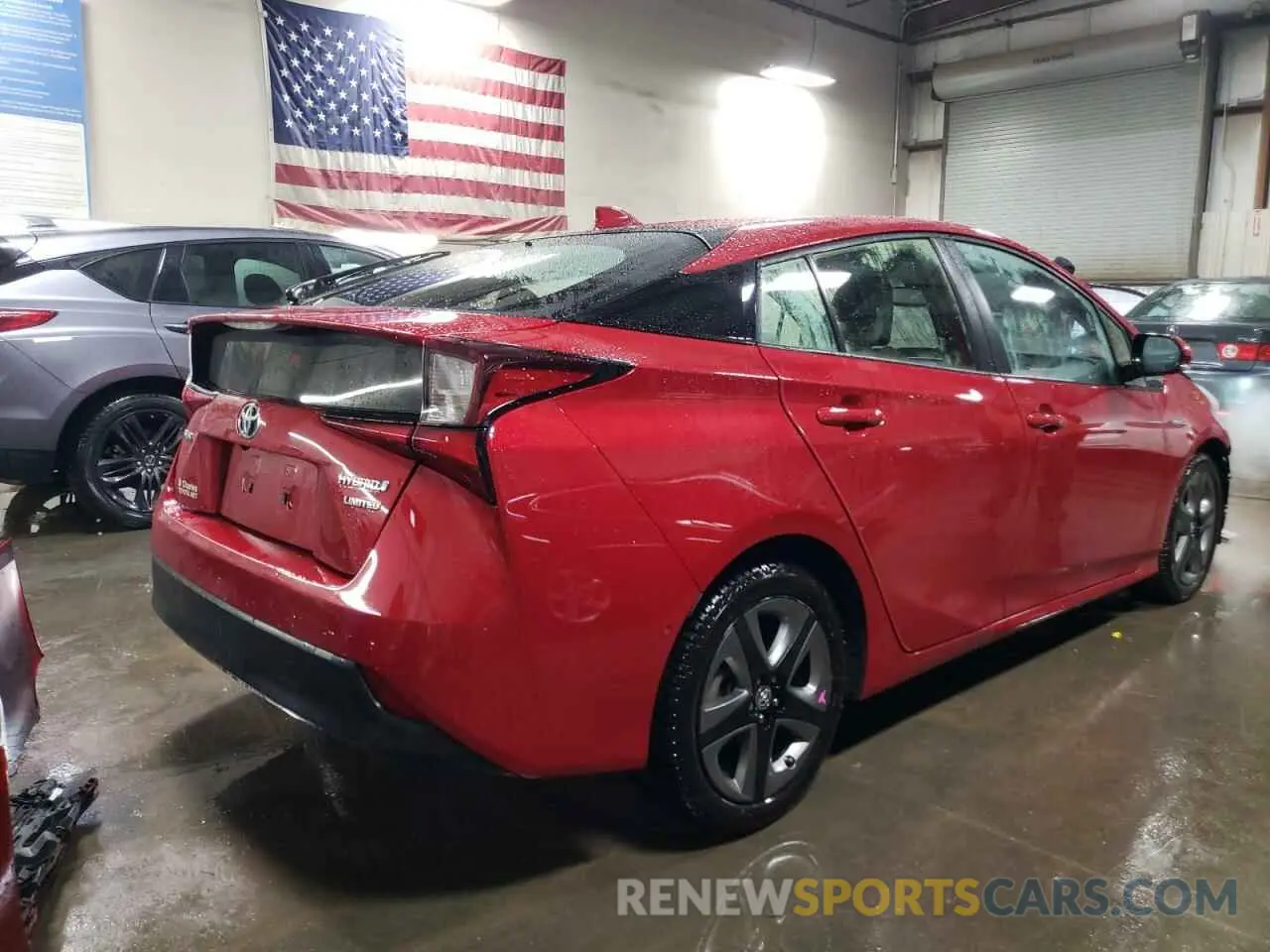 3 Photograph of a damaged car JTDKARFU5K3095175 TOYOTA PRIUS 2019
